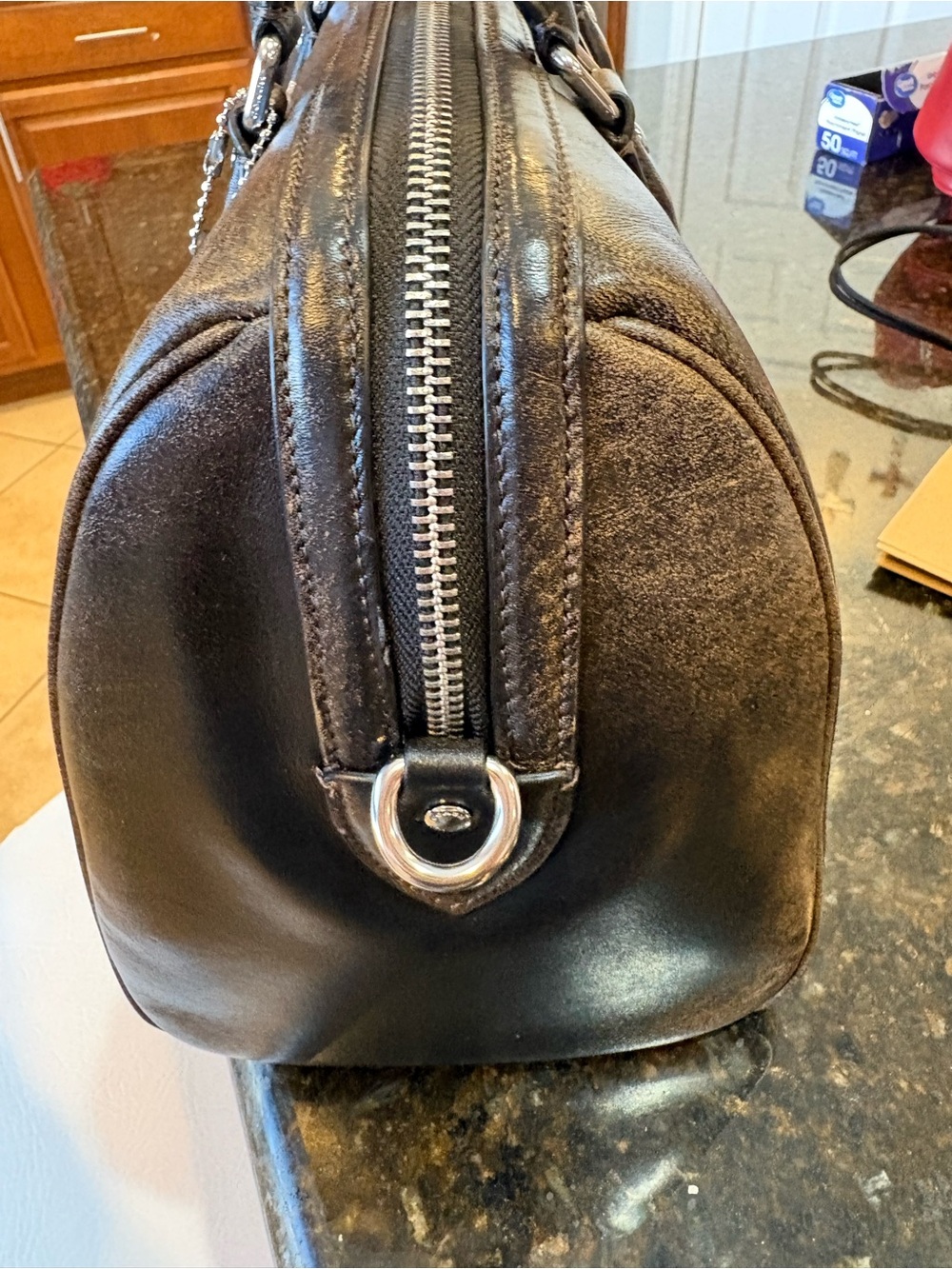 Coach large loved leather Rowan - Picture 2 of 6